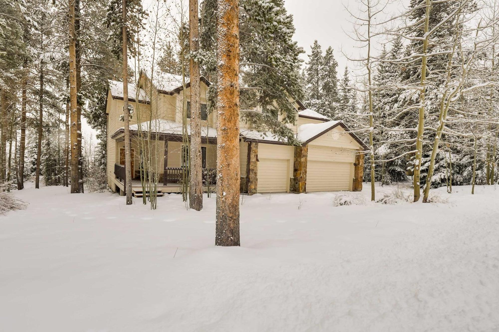 Idyllic Forested Breck Home Hot Tub And Ski Shuttle Breckenridge Eksteriør billede